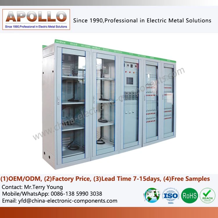 Fiber Optic Cross Connection Outdoor Distribution Cabinets