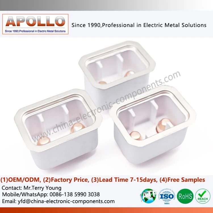 Metallized Alumina Ceramics Wear Resistant For EV Relay