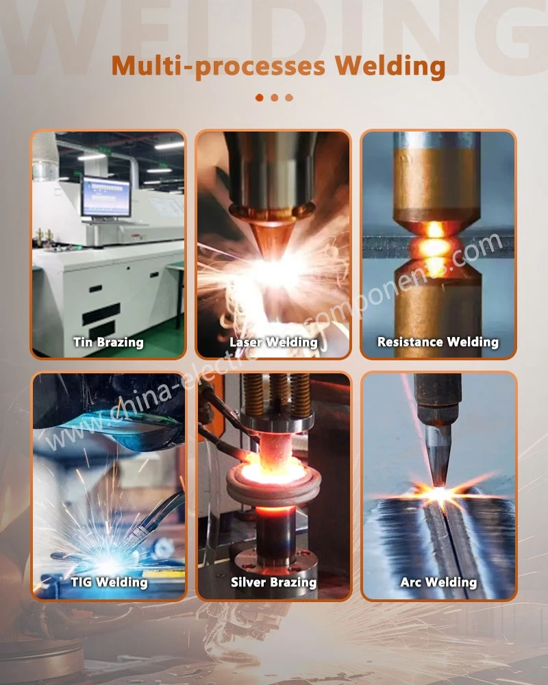 Multi-processes Welding for E-beam Welding Shunt Multi-processes Welding for E-beam Welding Shunt