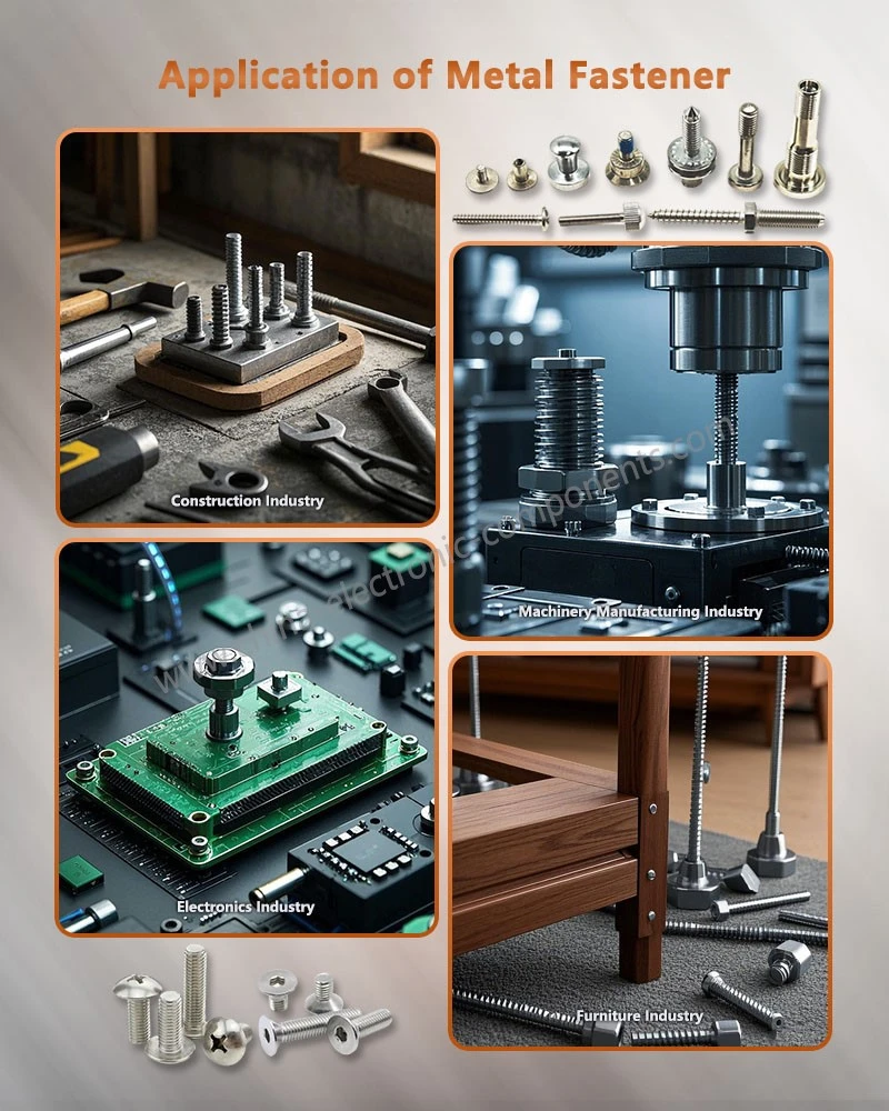Application of Hex Head Screws with Washers Attached Application of Hex Head Screws with Washers Attached