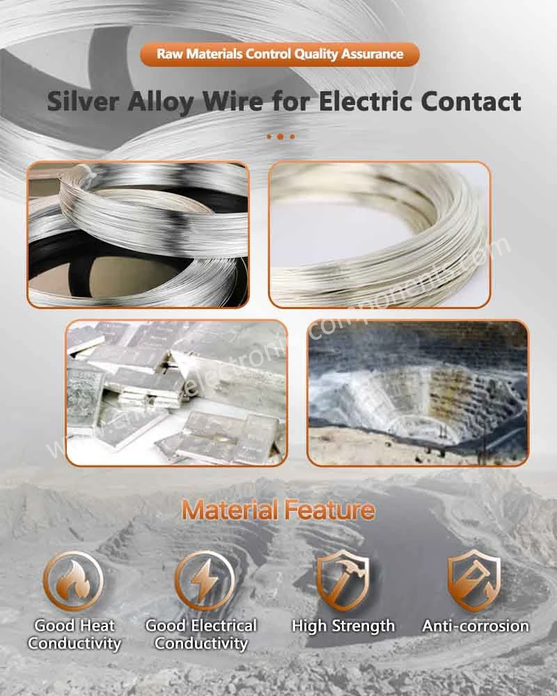Silver Alloy Raw Material for Brazing Silver Electrical Contacts Silver Alloy Raw Material for Brazing Silver Electrical Contacts