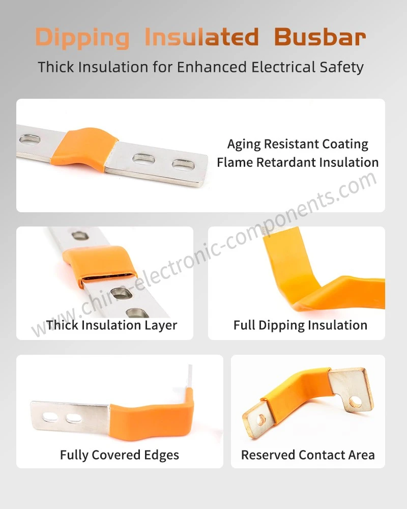 Pure Copper Insulated BusBar for Thick Insulation for Enhanced Electrical Safety Pure Copper Insulated BusBar for Thick Insulation for Enhanced Electrical Safety